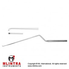 Fahlbusch Micro Scoop Bayonet Shaped - Malleable Stainless Steel, 26 cm - 10 1/4"